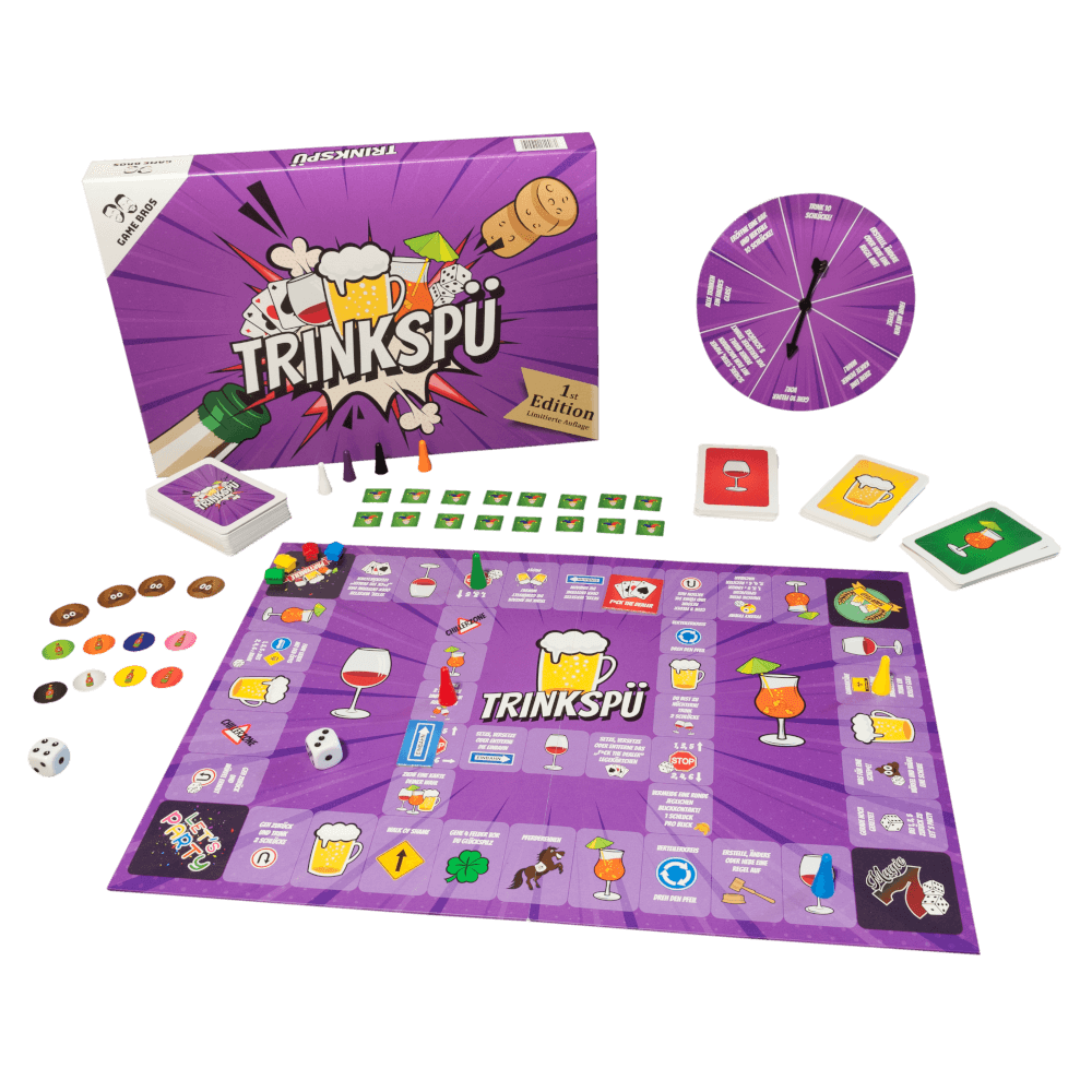 TRINKSPÜ - board game (from 18 years)